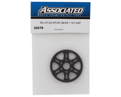Team Associated RC10TC8 64P Spur Gear (114T)