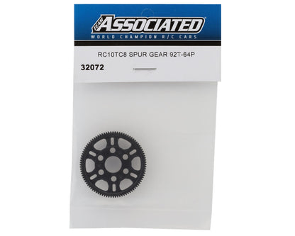 Team Associated RC10TC8 64P Spur Gear (92T)