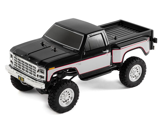 Team Associated CR12 F-150 Truck RTR 1/12 4WD Rock Crawler (Black)