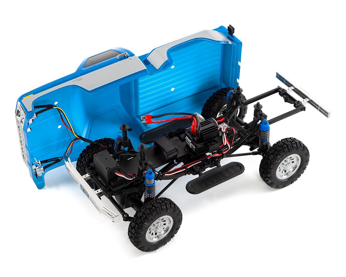 Team Associated CR12 F-150 Truck RTR 1/12 4WD Rock Crawler (Blue)