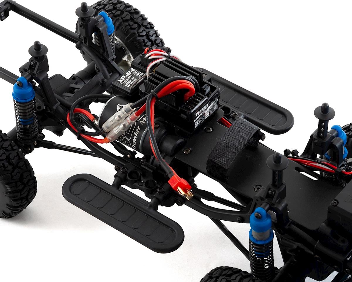 Team Associated CR12 F-150 Truck RTR 1/12 4WD Rock Crawler (Blue)