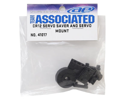 Team Associated CR12 Servo Saver & Servo Mount Set