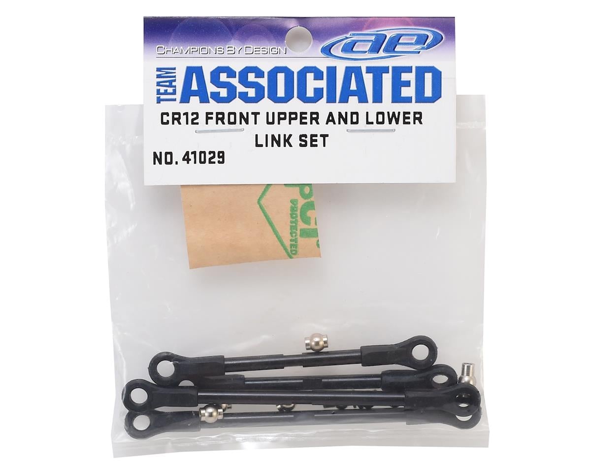 Team Associated CR12 Front Upper & Lower Links Set