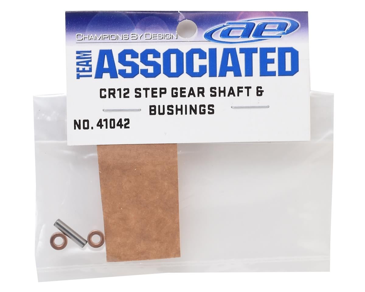 Team Associated CR12 Step Gear Shaft & Bushing Set