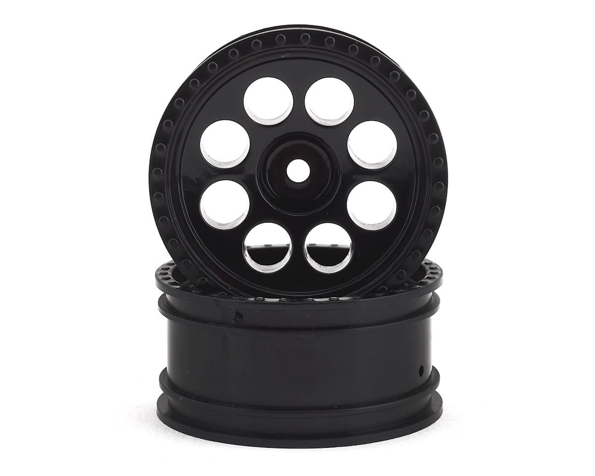 Team Associated CR12 Tioga Wheels (Black) (2)