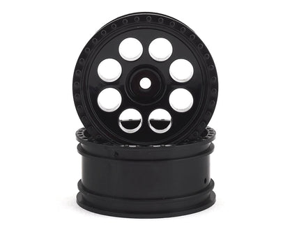 Team Associated CR12 Tioga Wheels (Black) (2)