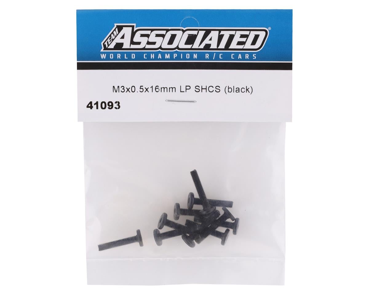 Team Associated 3x16mm Low Profile Cap Screws (10)