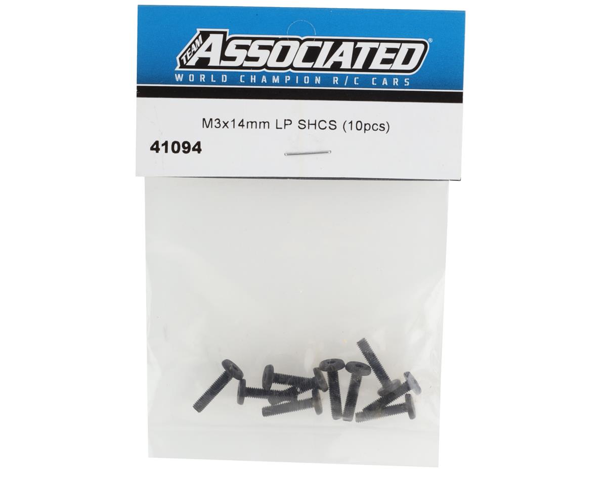 Team Associated 3x14mm LP Cap Head Screws (10)