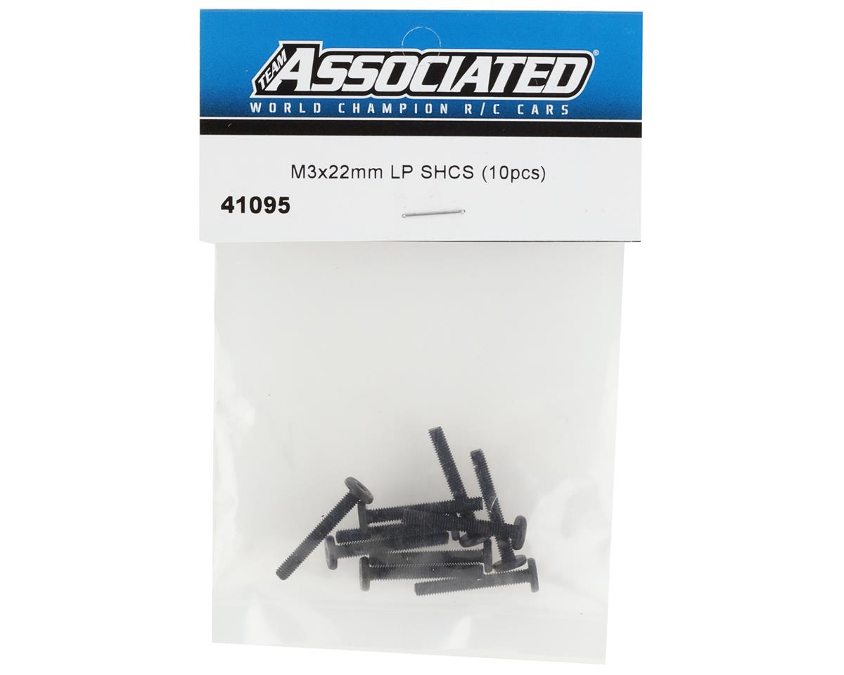 Team Associated 3x22mm LP Cap Head Screws (10)