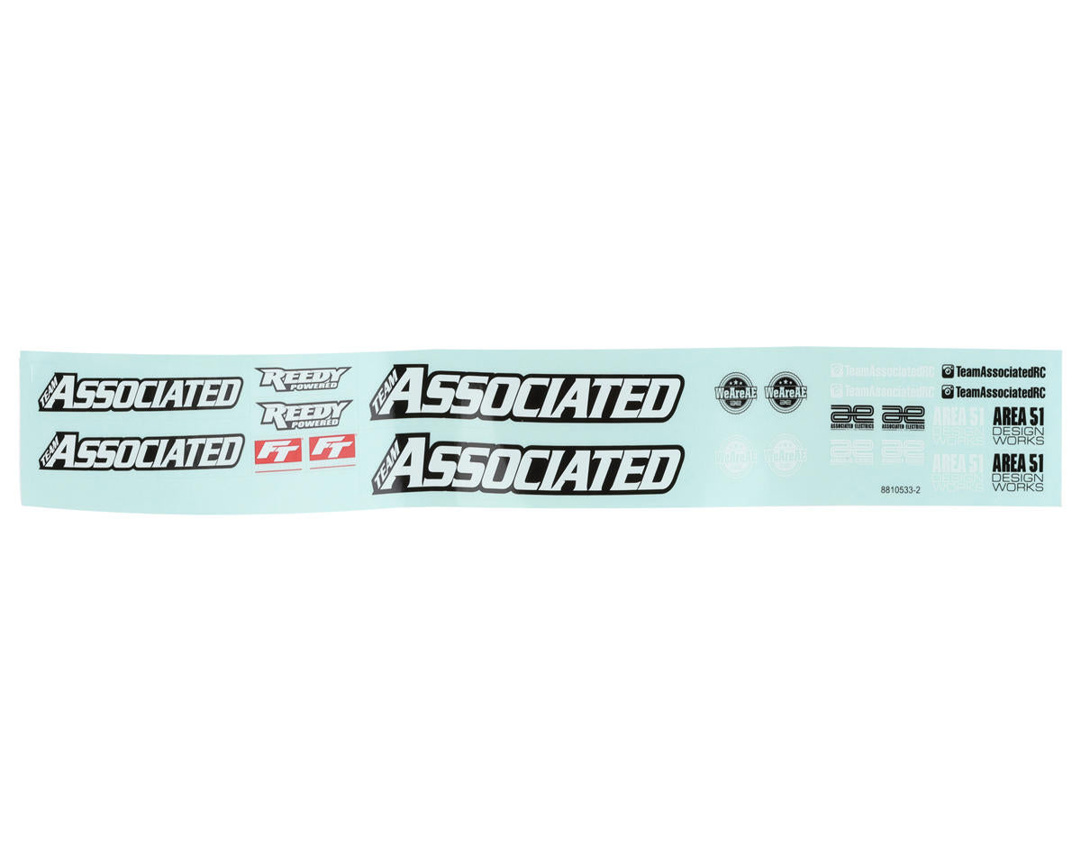 Team Associated MT12 Monster Truck Body Set (Clear)