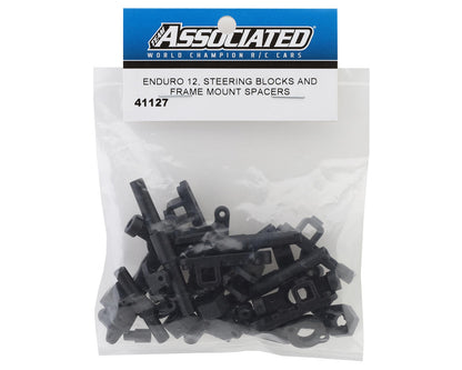 Element RC Enduro12 Steering Blocks & Frame Mount Spacers Set