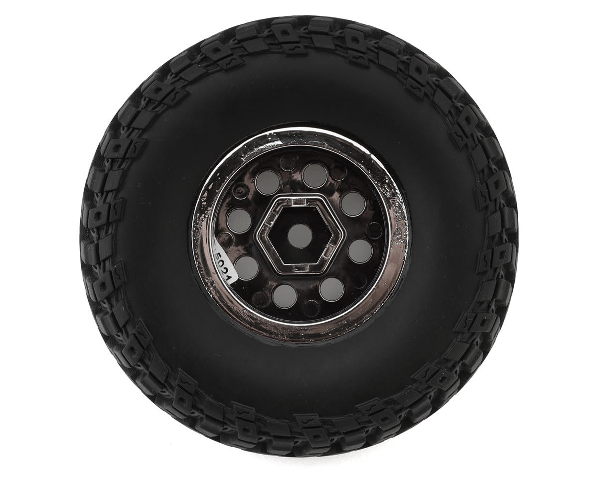 Element RC Enduro12 Pre-Mounted Tires (Chrome) (4)