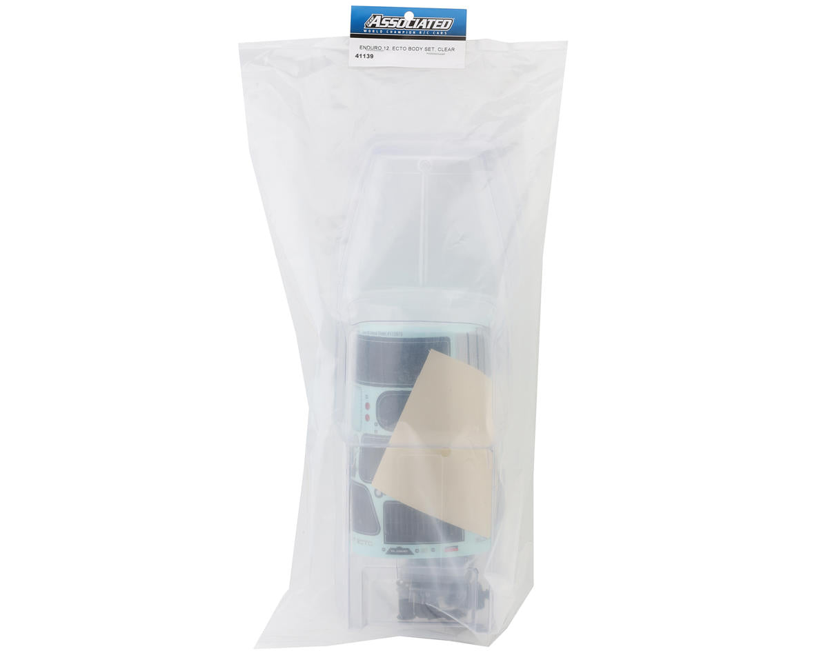 Element RC Enduro12 Ecto Body Set (Clear)