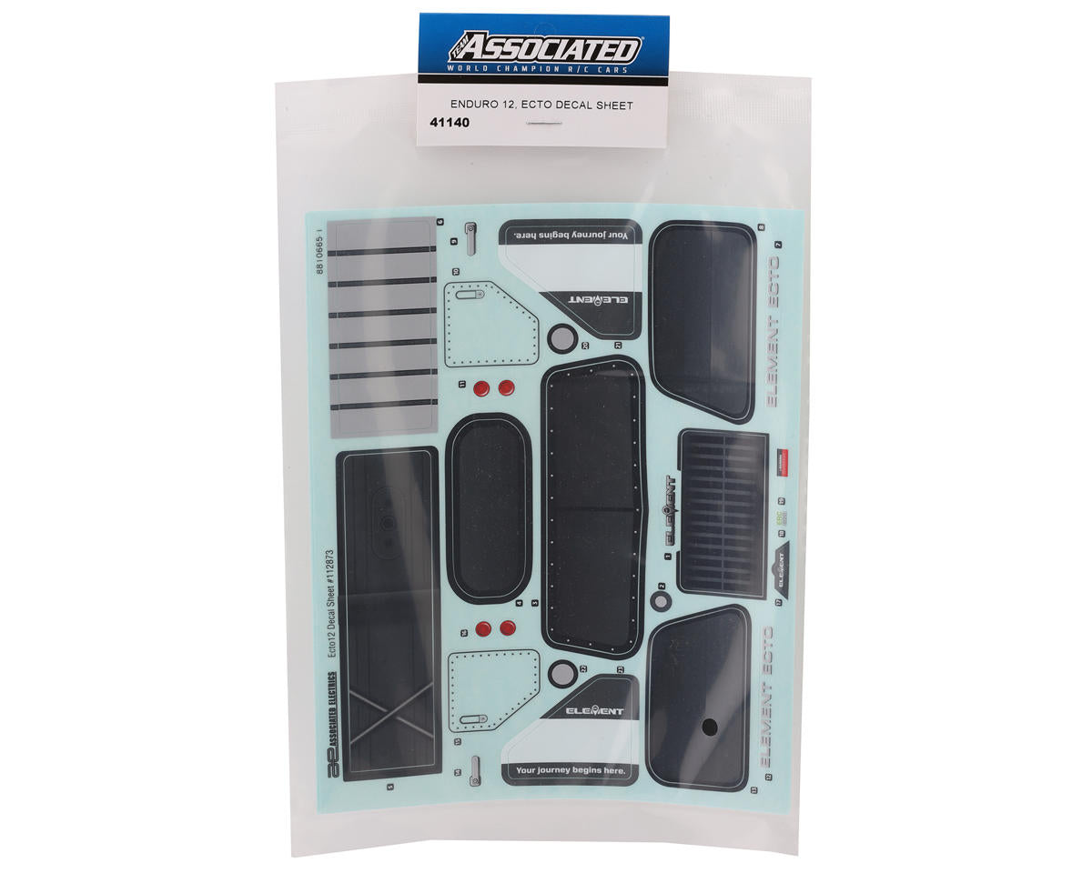 Element RC Enduro12 Ecto Decal Sheet