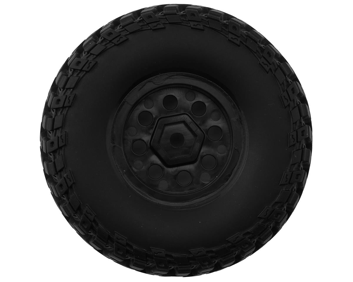 Element RC Enduro12 Wheels & Tires (Black) (4)