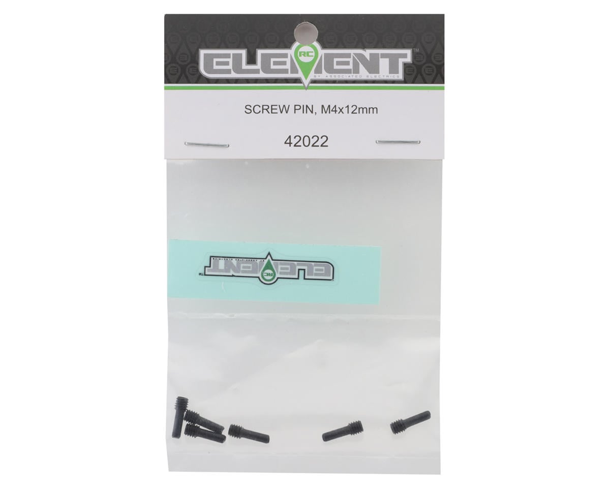 Element RC 4x12mm Screw Pins (6)