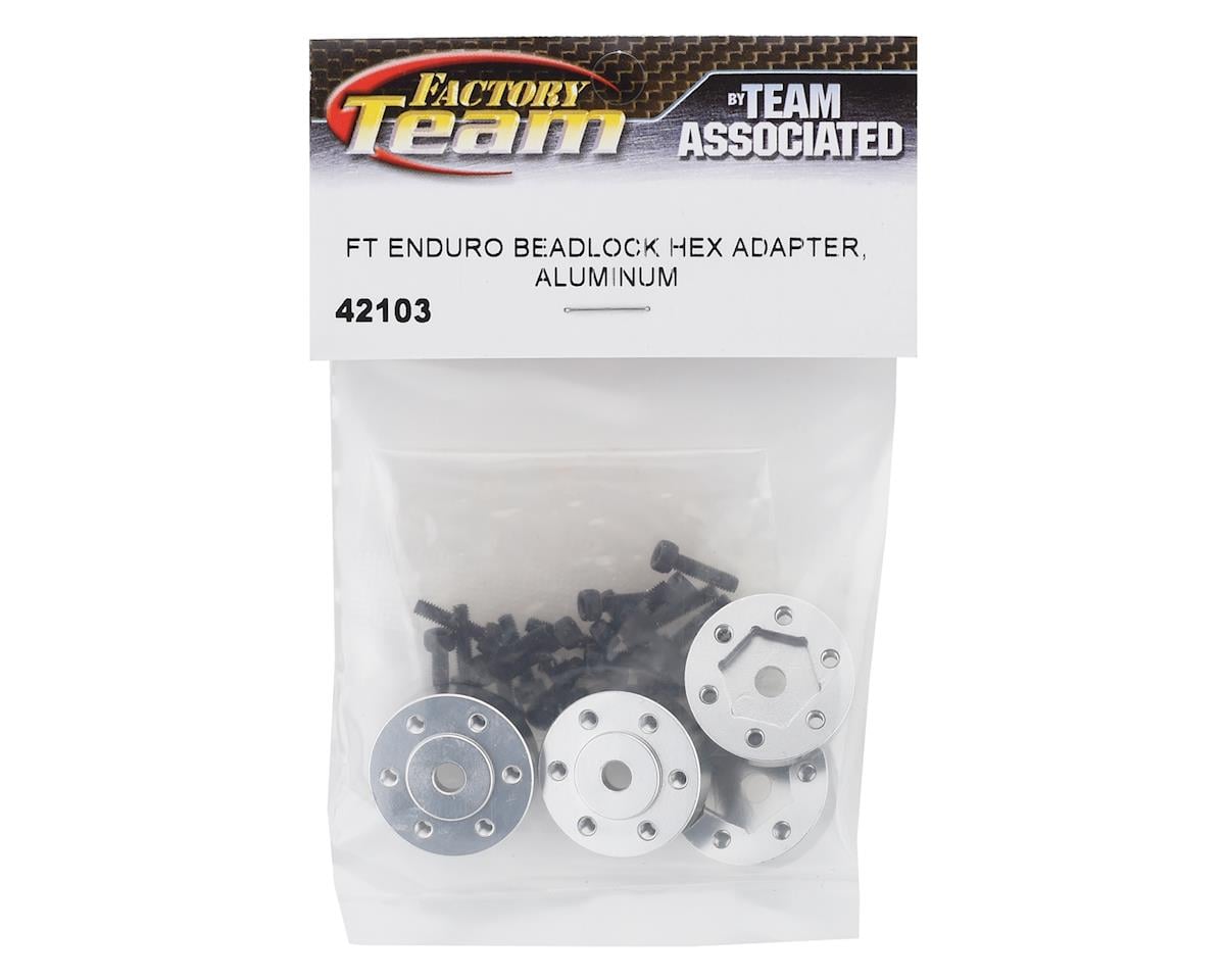 Element RC Factory Team Enduro Aluminum Beadlock Hex Adapters (4)