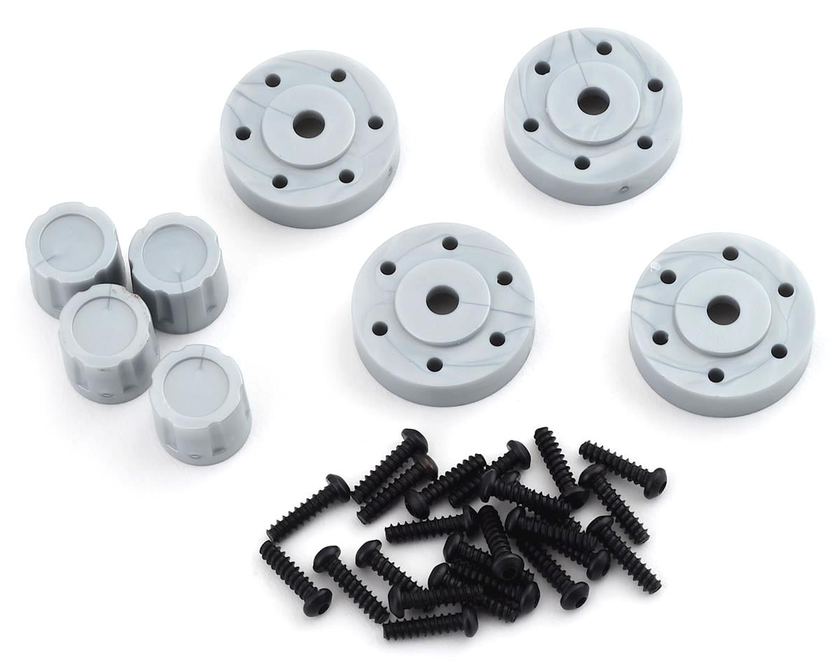 Element RC Enduro 1.55” Trigon Wheels (Silver) (4)