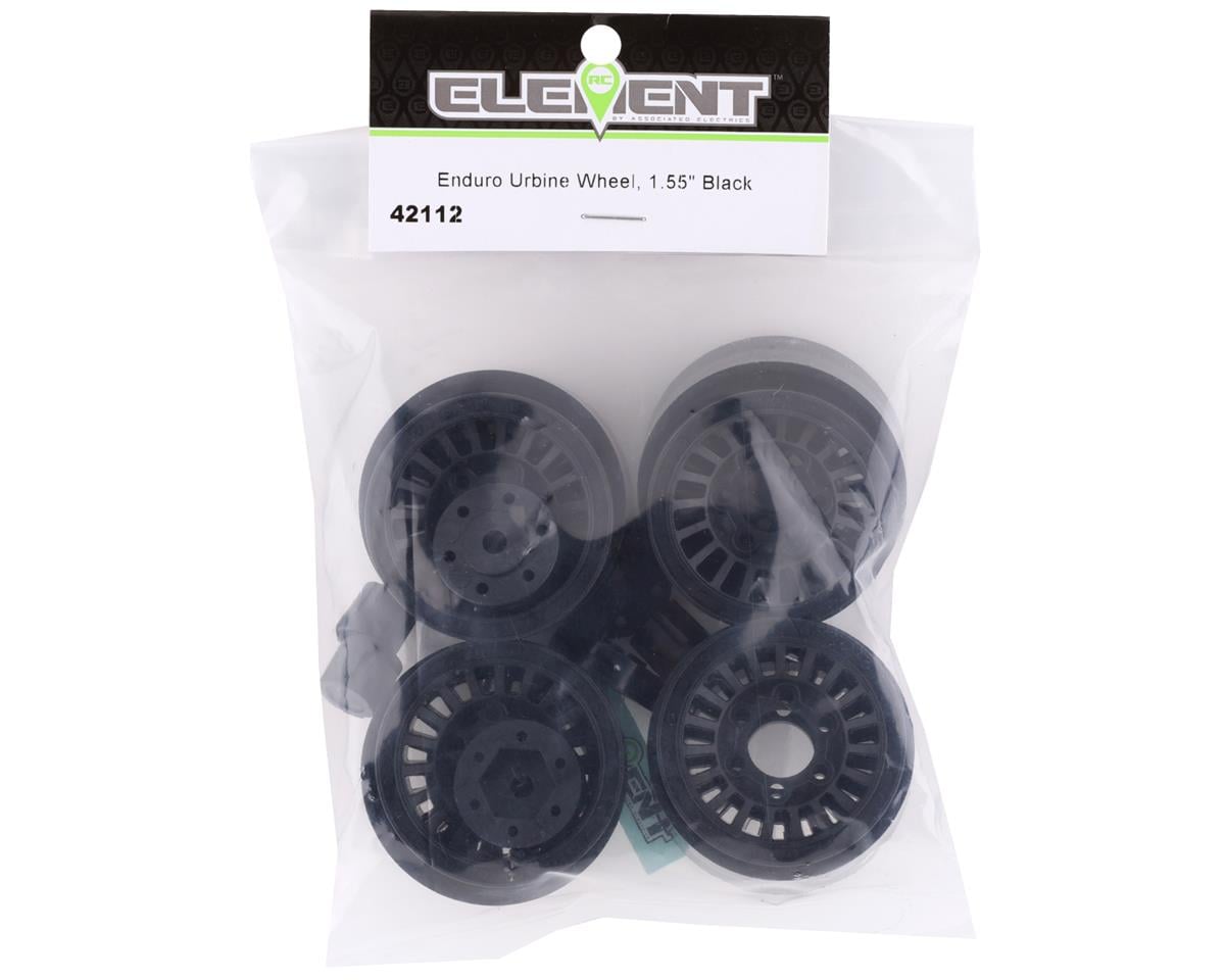 Element RC Urbine 1.55" Wheels (Black)