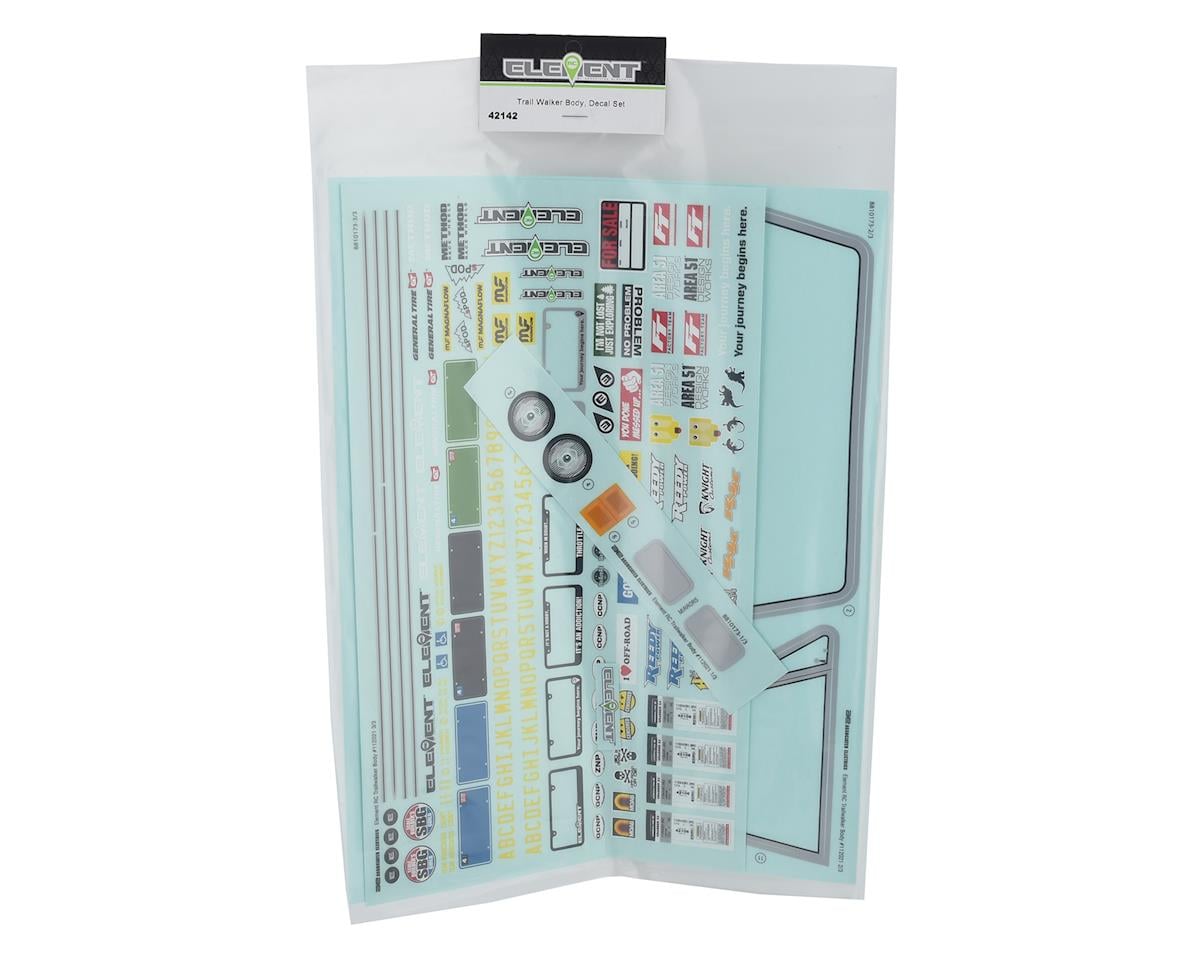Element RC Trailwalker Body Decals