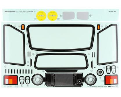Element RC Enduro Bushido Body Set (Clear)