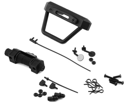 Element RC Enduro Ecto Pre-Painted Body Set (Black) (Scratch 'N Weather)