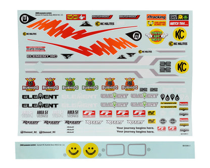 Element RC Enduro Bushido Pre-Painted Body Set (Green)