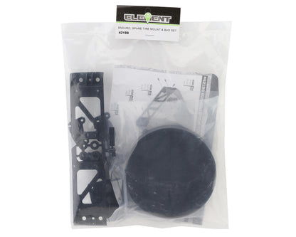 Team Associated Enduro Bushido+ Spare Tire Mount & Cover Bag Set