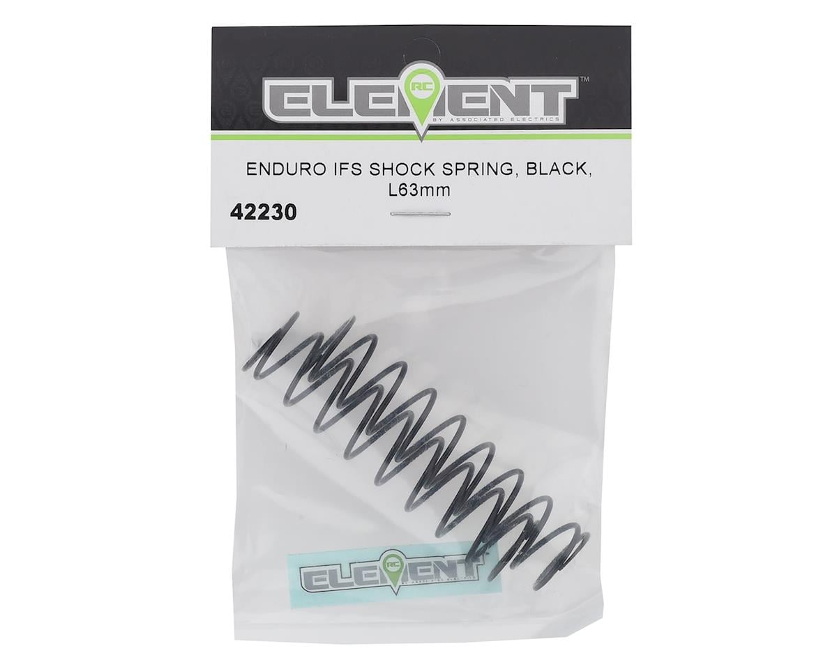 Element RC Enduro IFS 63mm Shock Springs (Black)