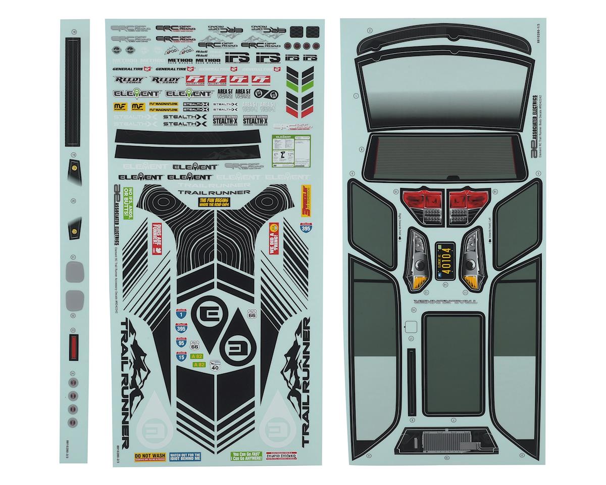 Element RC Trailrunner Decal Sheet