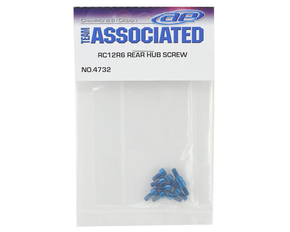 Team Associated RC12R6 Rear Hub Screws (10)