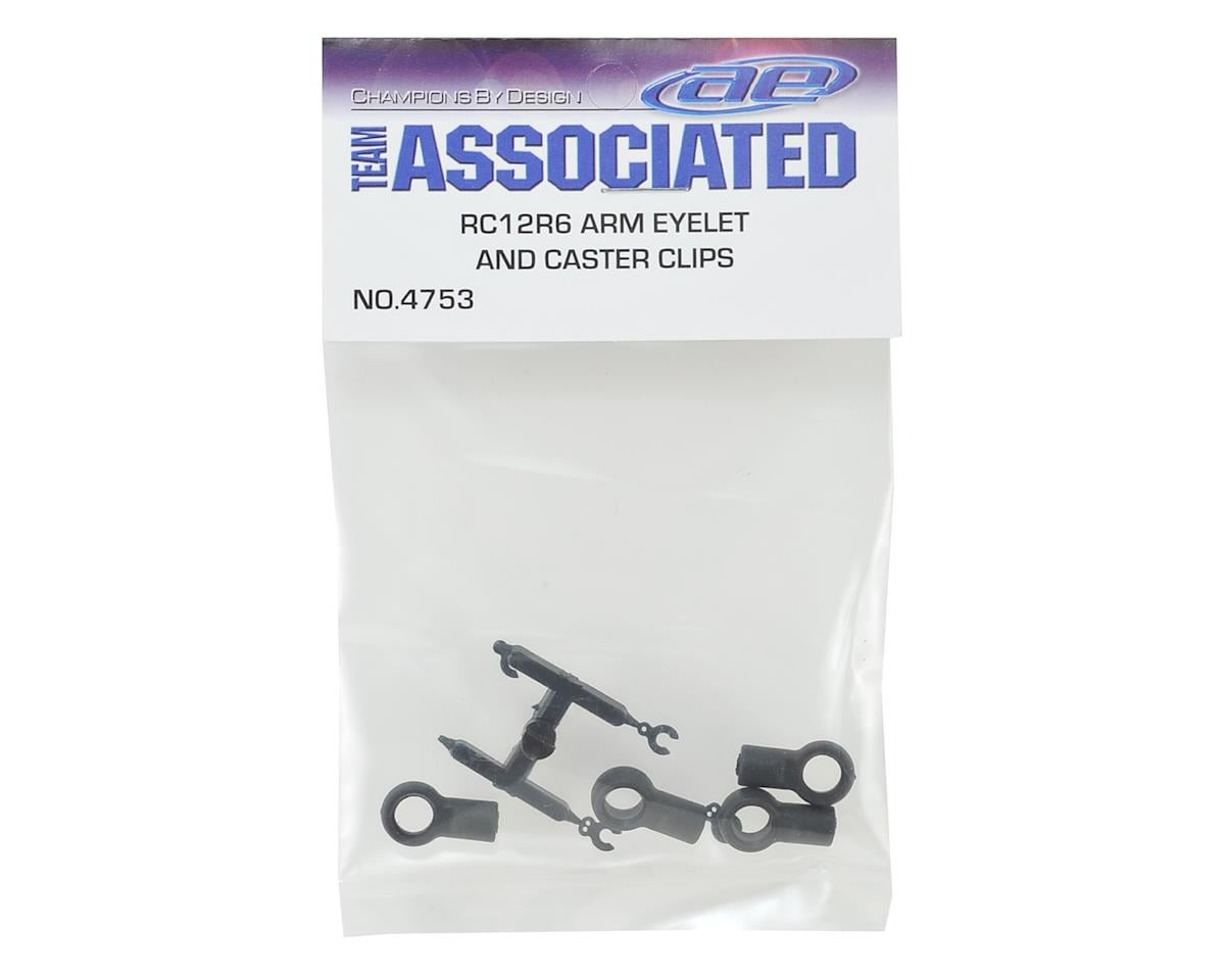 Team Associated RC12R6 Arm Eyelets & Caster Clips