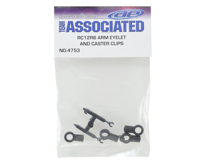 Team Associated RC12R6 Arm Eyelets & Caster Clips