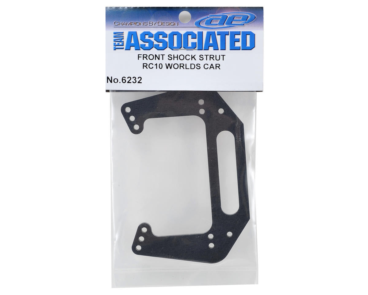 Team Associated RC10 Worlds Front Shock Tower (Black)