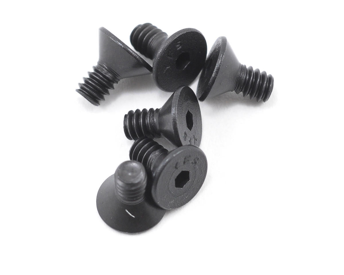 Team Associated 4-40x1/4" Flat Head Hex Screw (6)
