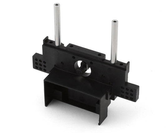 Team Associated RC10 Rear Bulkhead w/Wing Tubes (Black)