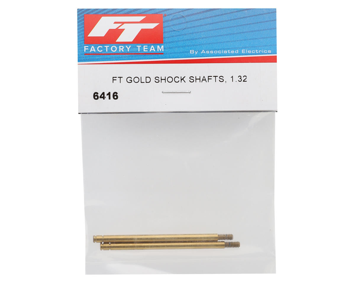 Team Associated RC10 Factory Team 1.32 Gold Shock Shafts (2)