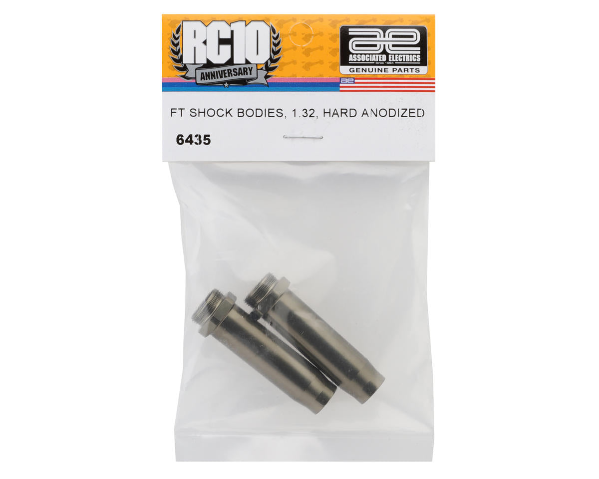 Team Associated RC10 Factory Team 1.32 Hard Anodized Shock Bodies (2)