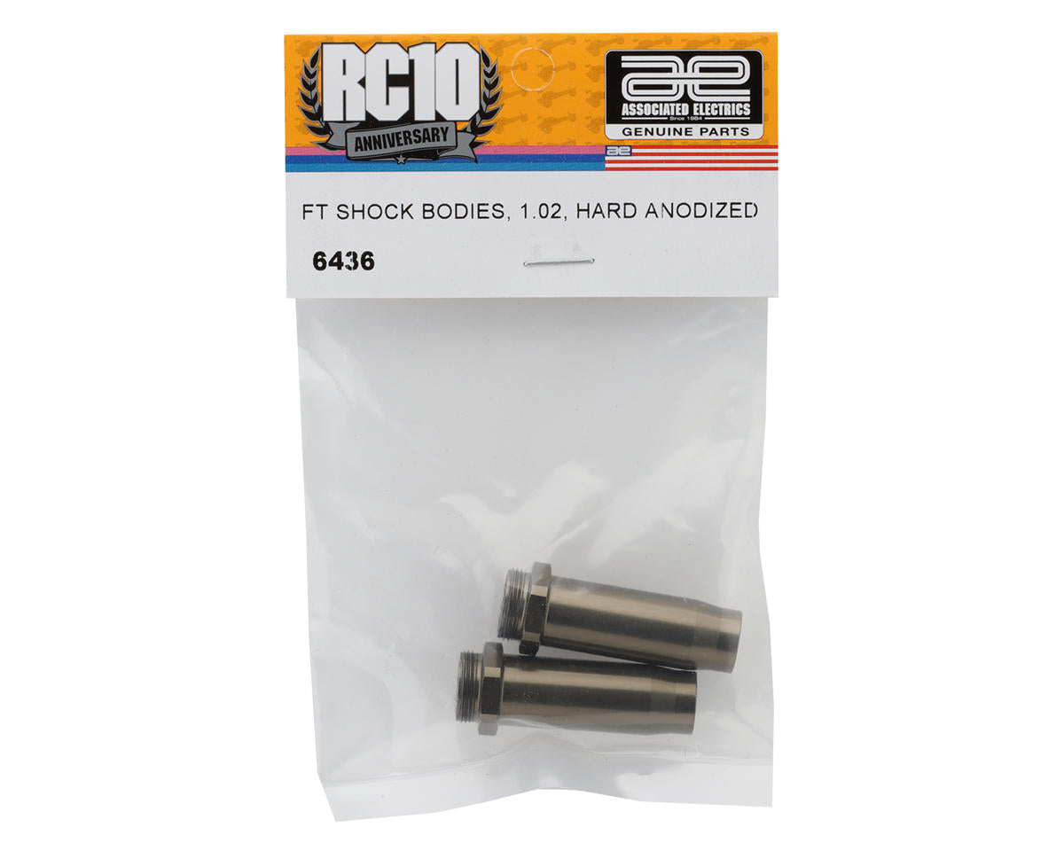 Team Associated RC10 Factory Team 1.02 Hard Anodized Shock Bodies (2)