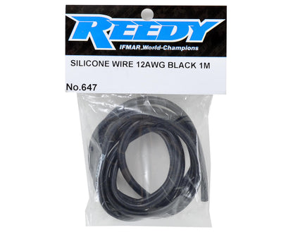 Reedy Pro Silicone Wire (Black) (1 Meter) (12AWG)