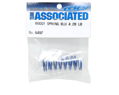 Team Associated RC8B4.1 16mm Front Shock Spring Set (2) (Blue)