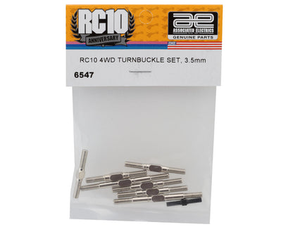 Team Associated RC10 4WD 3.5mm Turnbuckles Set