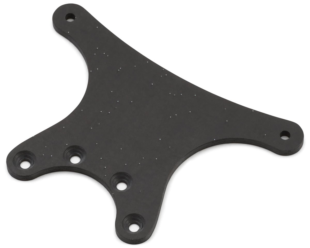 Team Associated RC10 "Kinwald" Carbon Rear Shock Tower (Iridium)
