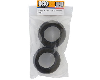Team Associated RC10 2.0 "4 Rib" Front Tire