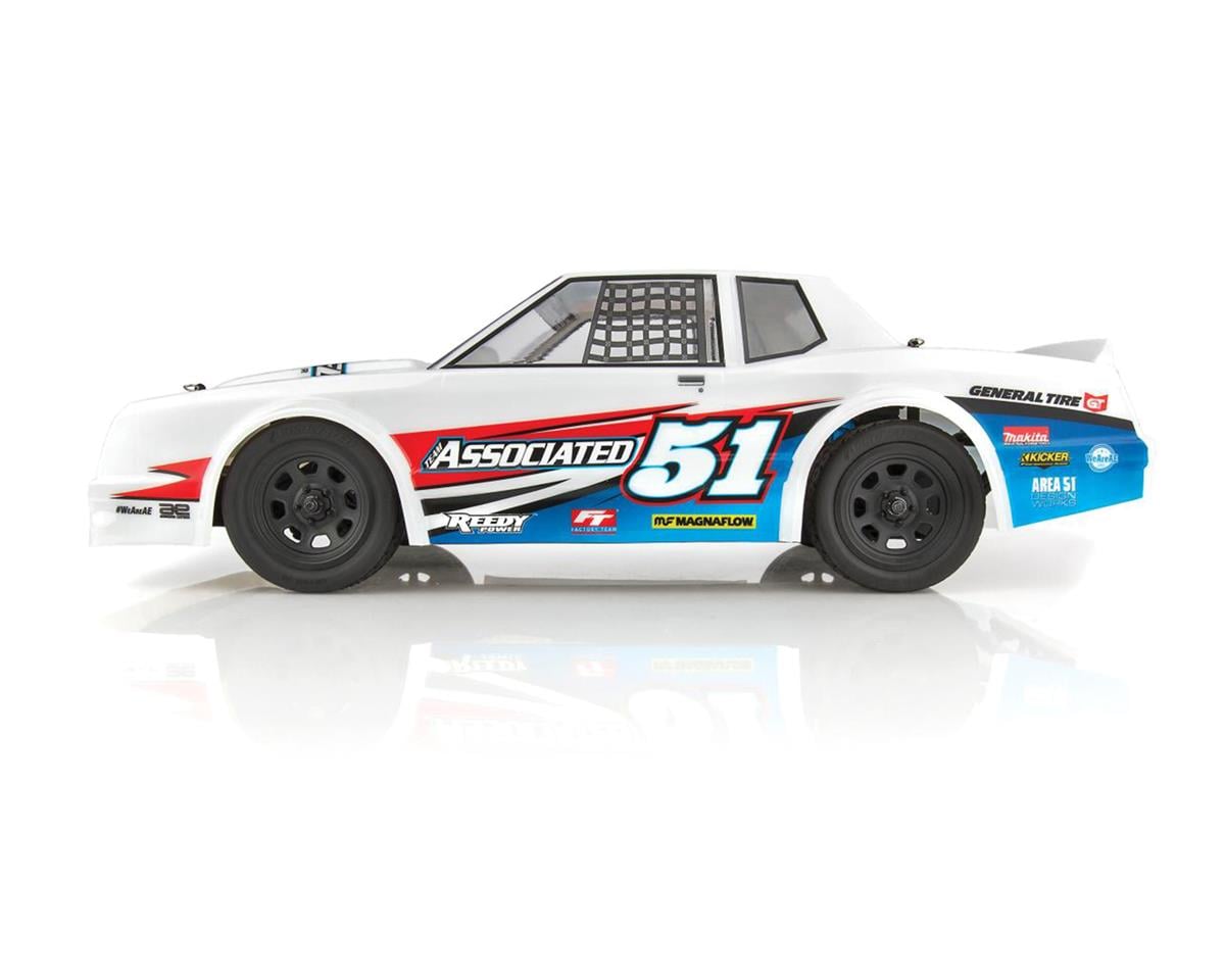 Team Associated SR10 RTR Brushless Dirt Oval Car Combo