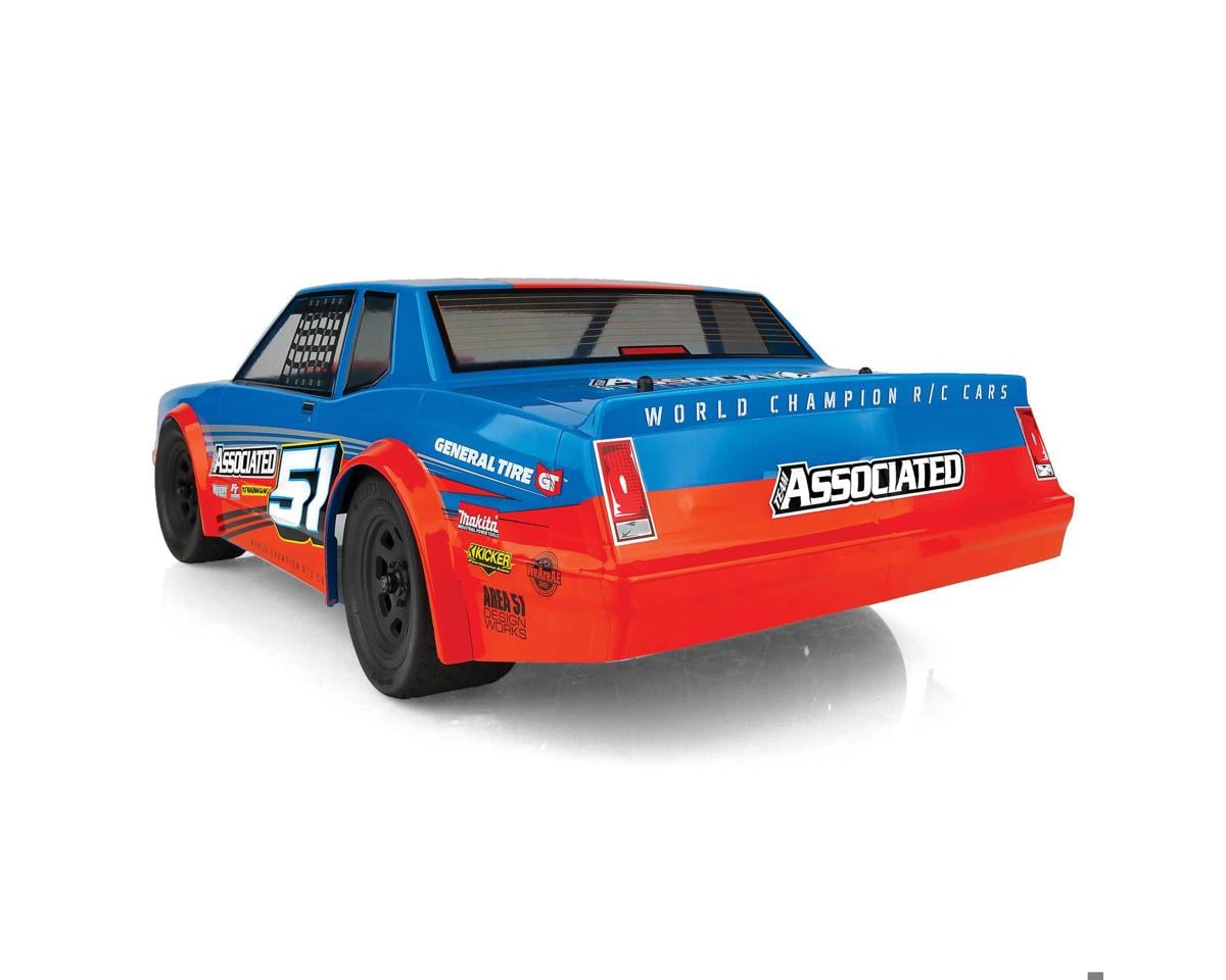 Team Associated SR10M RTR Electric Brushless 2WD Dirt Oval Car Combo (Blue)