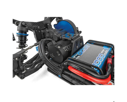 Team Associated SR10M RTR Electric Brushless 2WD Dirt Oval Car Combo (Blue)