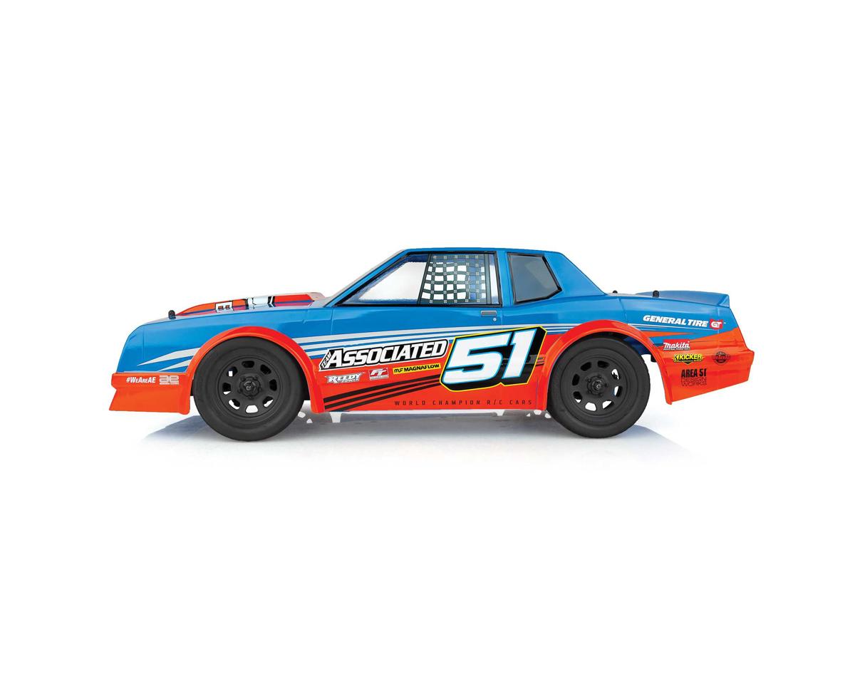 Team Associated SR10M RTR Electric Brushless 2WD Dirt Oval Car Combo (Blue)