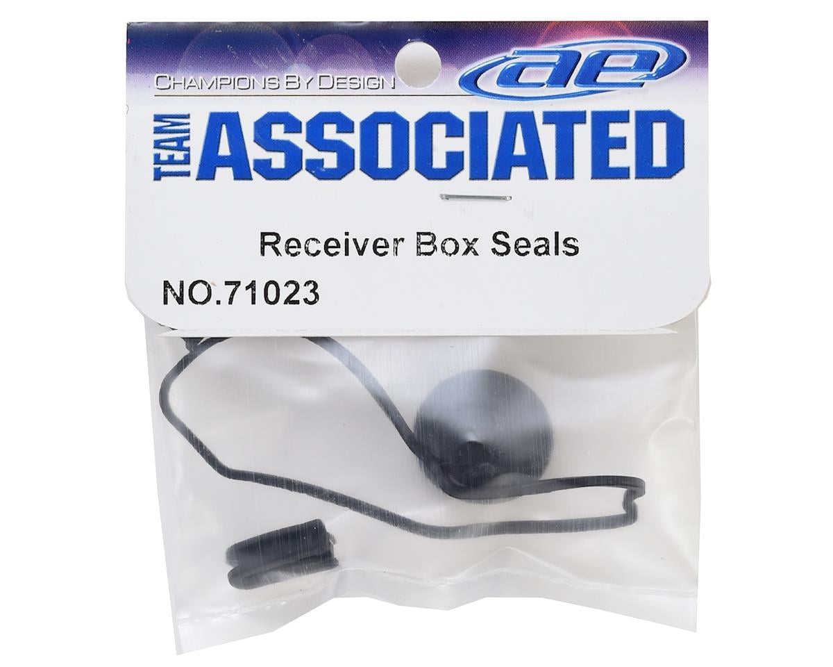 Team Associated Receiver Box Seal & Belt Cover Cap Set