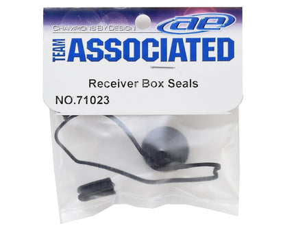Team Associated Receiver Box Seal & Belt Cover Cap Set